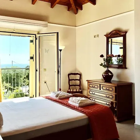 ヴィラ 3 Bedroom Villa, Private Pool, Sea Views, Kefalonia *