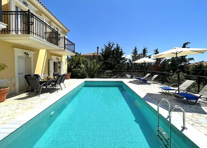 3 Bedroom Villa, Private Pool, Sea Views, Kefalonia Villa