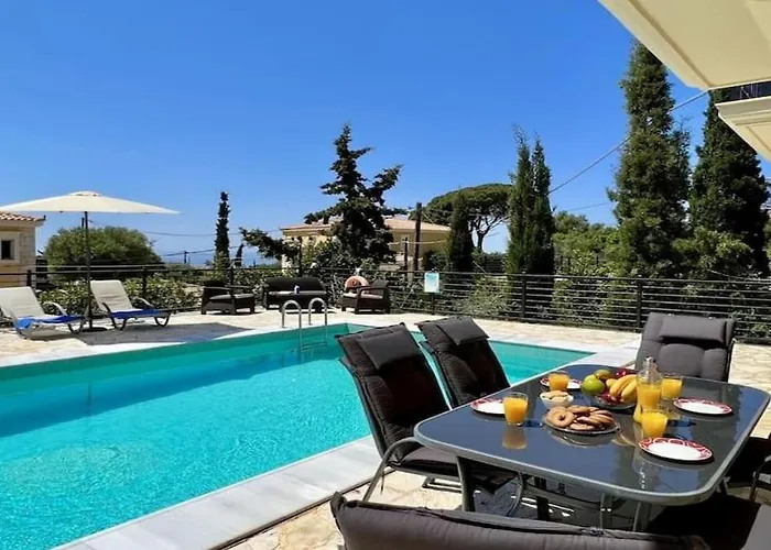 3 Bedroom Villa, Private Pool, Sea Views, Kefalonia Villa *