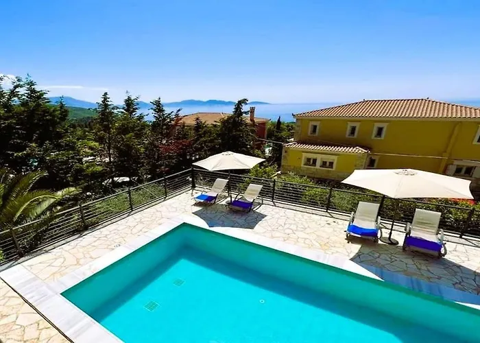 Villa 3 Bedroom Villa, Private Pool, Sea Views, Kefalonia *